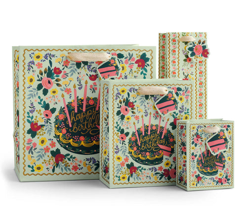 Floral Cake Gift Bag: Small
