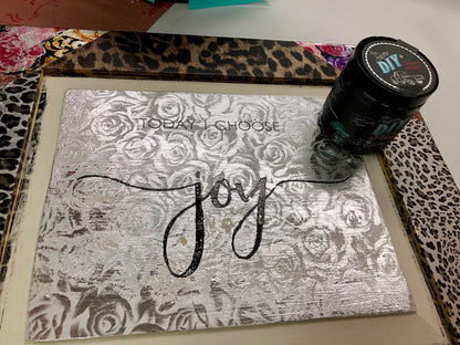 Foiled Frame - "Today I Choose Joy"