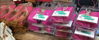 Footskins "Red Dog" and "Barbie" Childs/Youth/Toddler Moccasins