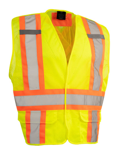 Forcefield 5-Point Tear-Away Mesh Traffic Vest
