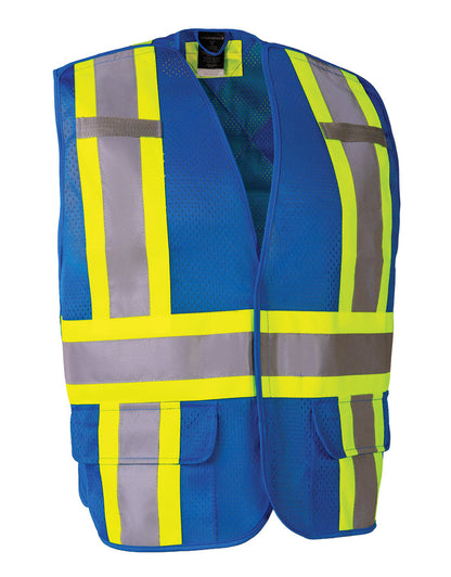 Forcefield 5-Point Tear-Away Mesh Traffic Vest