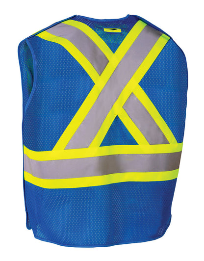 Forcefield 5-Point Tear-Away Mesh Traffic Vest