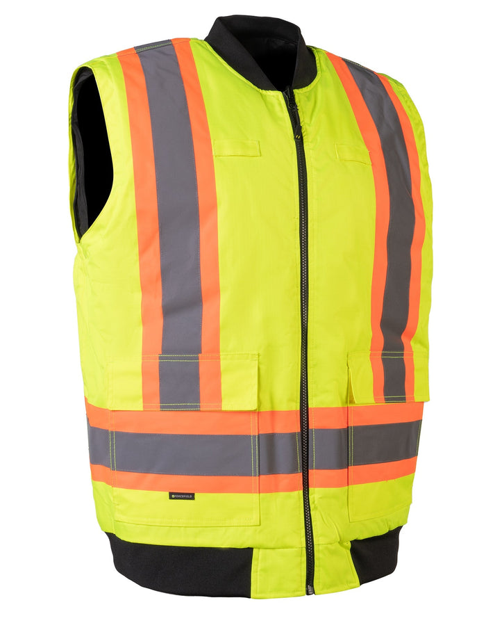 Forcefield 7-in-1 Hi Vis Safety Parka (All Lime)