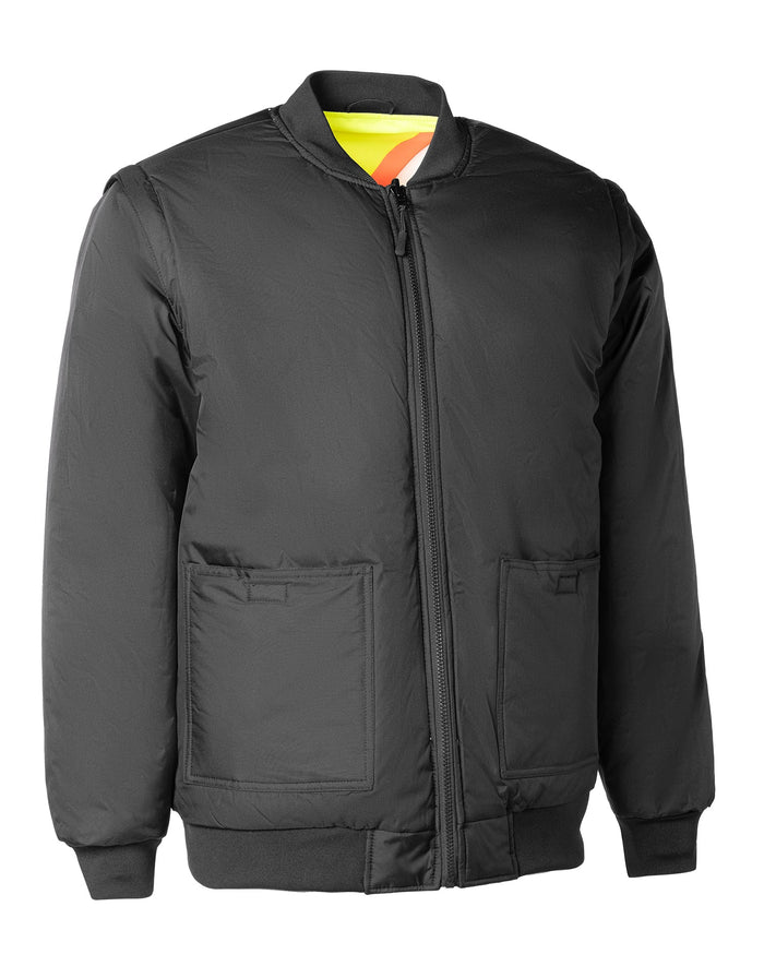 Forcefield 7-in-1 Hi Vis Safety Parka (All Lime)