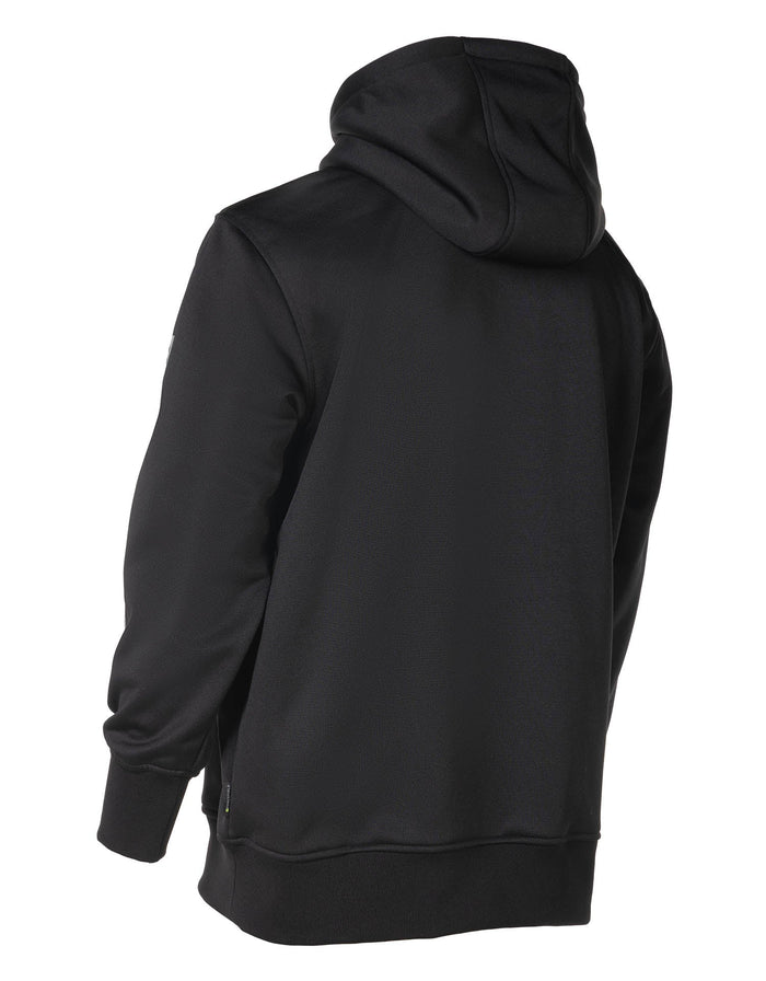 Forcefield Black Pullover Forcefield Logo Sleeve Graphic Hoodie