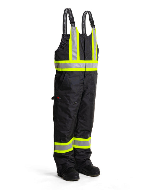 Forcefield Hi-Vis Flame-Resistant (FR) Ripstop Heavy Weight Lined Bib Pants