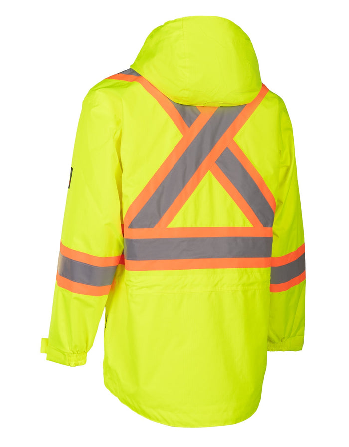 Forcefield Hi-Vis Lime Flame-Resistant (FR) Ripstop Light Weight Jacket
