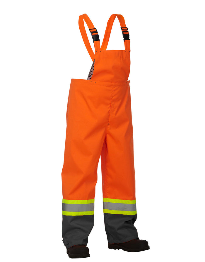 Forcefield Hi Vis Safety Rain Overall