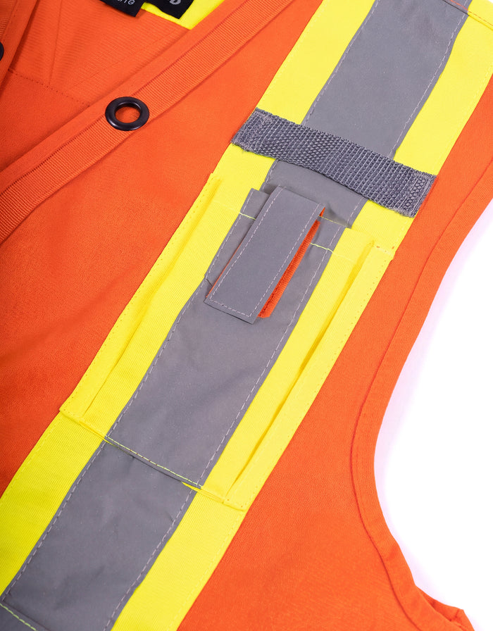 Forcefield Hi Vis Safety Surveyor's Vest