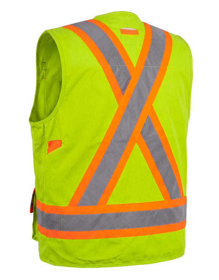 Forcefield Hi Vis Safety Surveyor's Vest