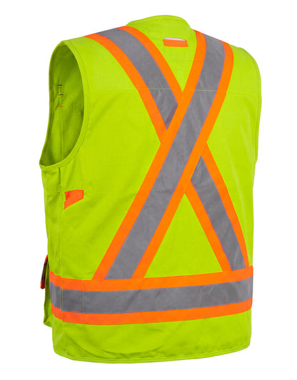 Forcefield Hi Vis Safety Surveyor's Vest