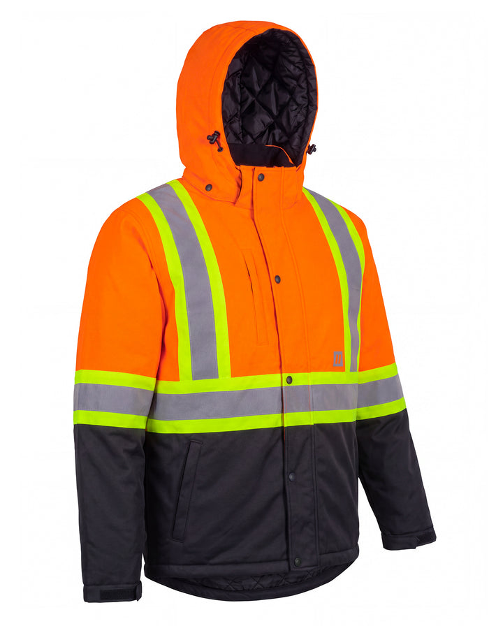 Forcefield Hi Vis Softshell Winter Safety Jacket