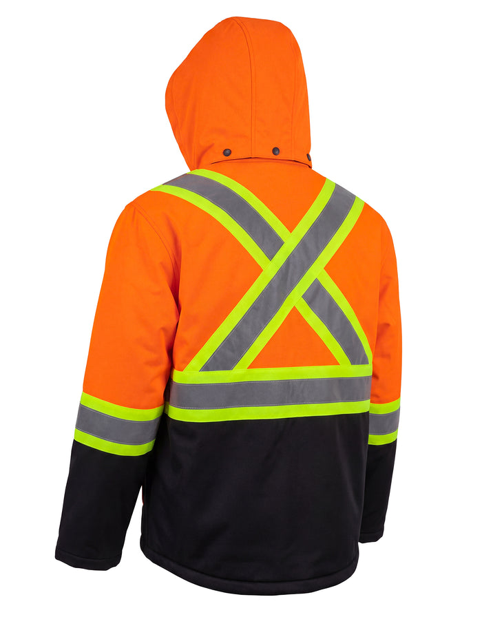 Forcefield Hi Vis Softshell Winter Safety Jacket