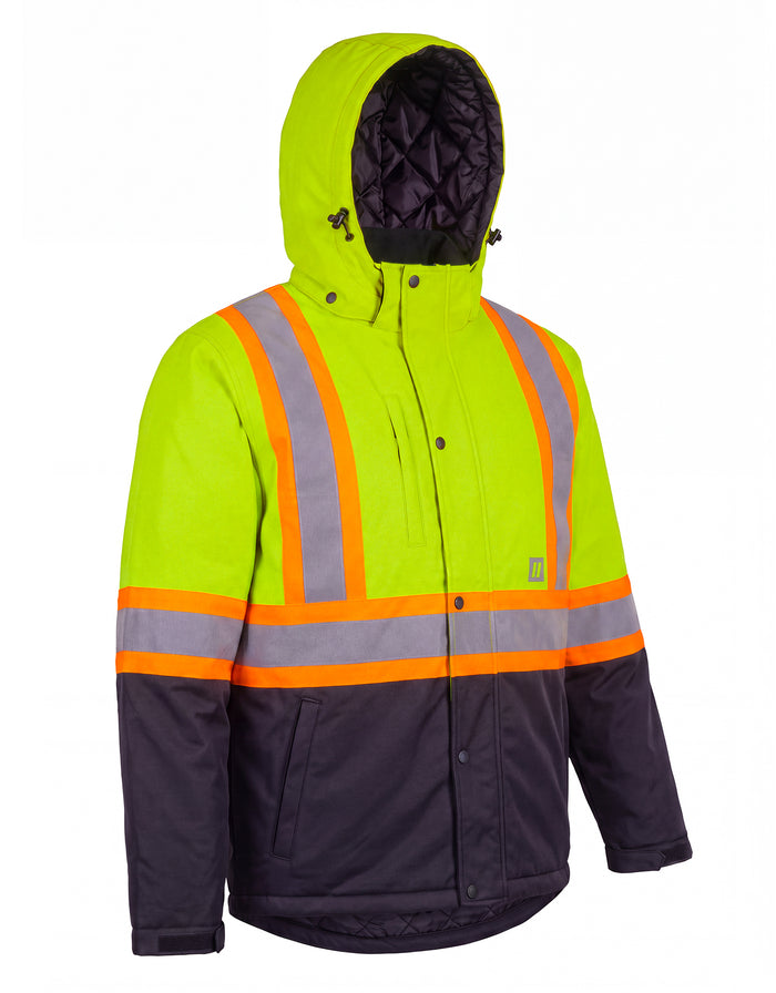 Forcefield Hi Vis Softshell Winter Safety Jacket