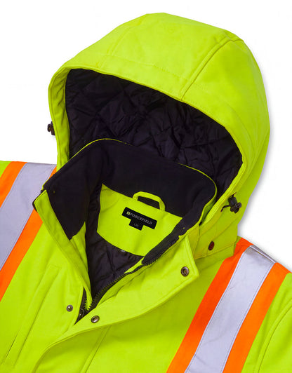 Forcefield Hi Vis Softshell Winter Safety Jacket