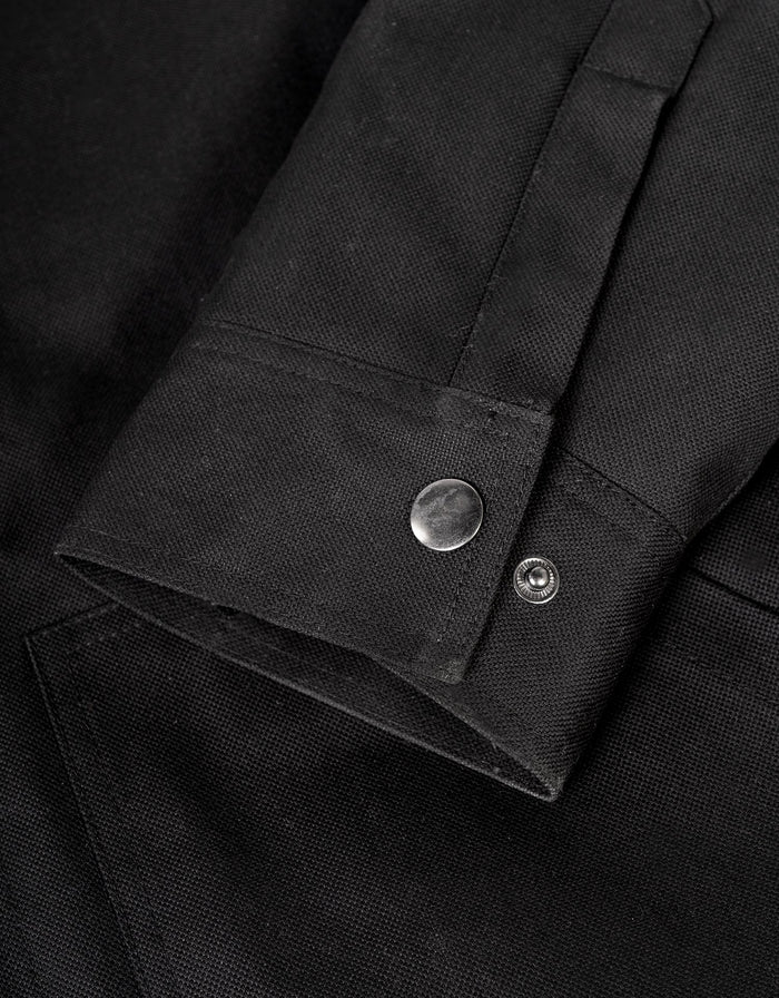 Forcefield Hooded Canvas Work Jacket