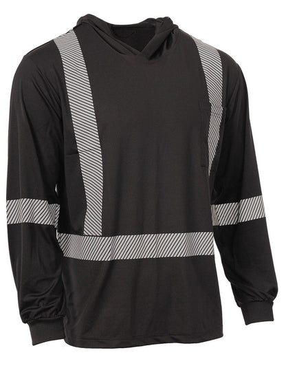 Forcefield Hooded Long Sleeve Ultrasoft Technical Tee