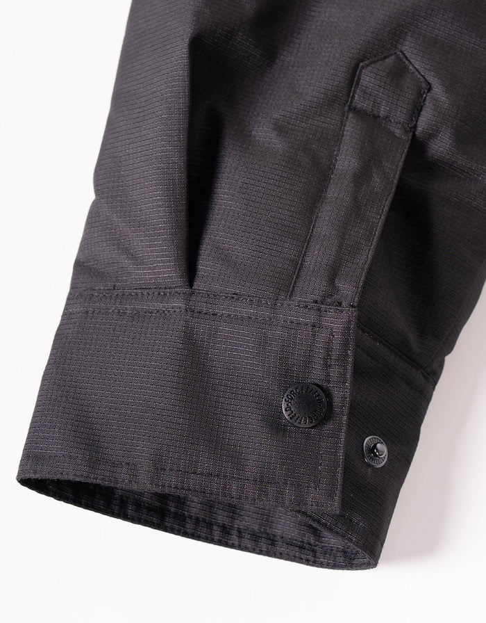 Forcefield Hoodie Shacket With Detachable Hood