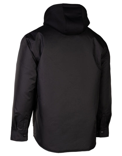 Forcefield Hoodie Shacket With Detachable Hood