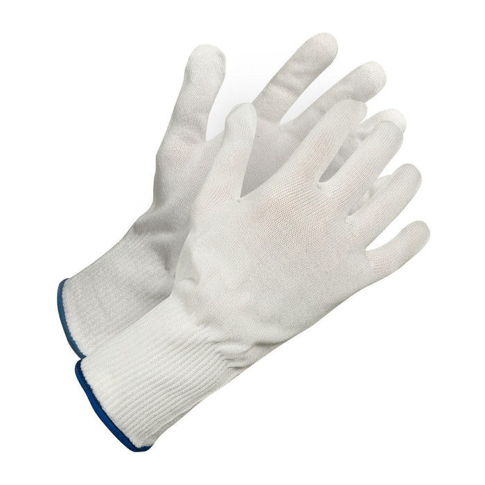 Forcefield "Knifehandler" White HPPE Cut Resistant Glove, Ambidextrous, Cut Level 5