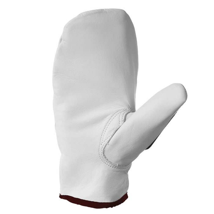 Forcefield Leather Impact Winter Mitts with Cut and TPR Protection