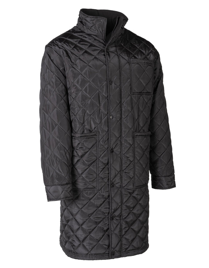 Forcefield Long Quilted Freezer Jacket