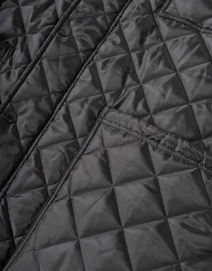 Forcefield Long Quilted Freezer Jacket
