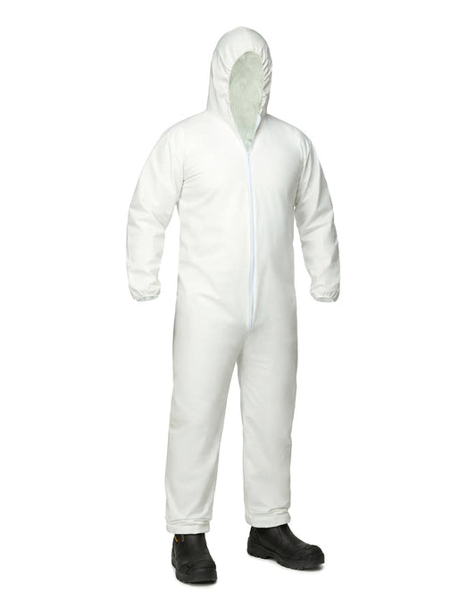 Forcefield Microporous Disposable Coverall with Hood
