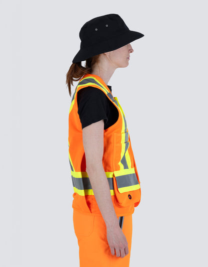 Forcefield Women's Hi Vis Safety Surveyor's Vest