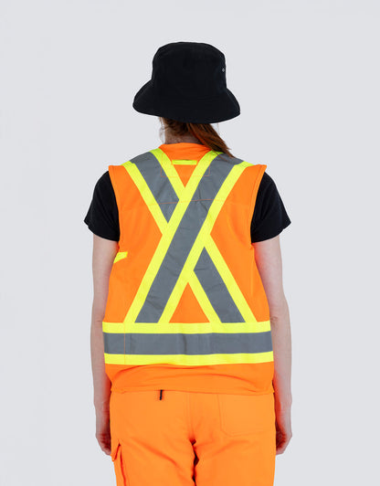 Forcefield Women's Hi Vis Safety Surveyor's Vest
