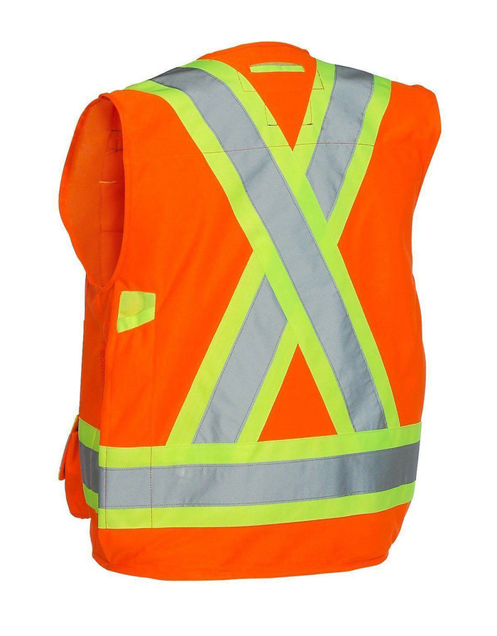 Forcefield Women's Hi Vis Safety Surveyor's Vest