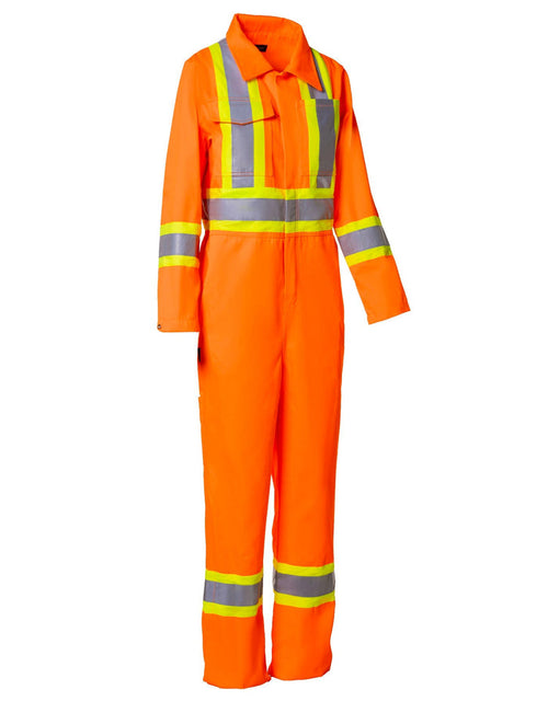 Forcefield Women's Hi-Vis Safety Unlined Coverall