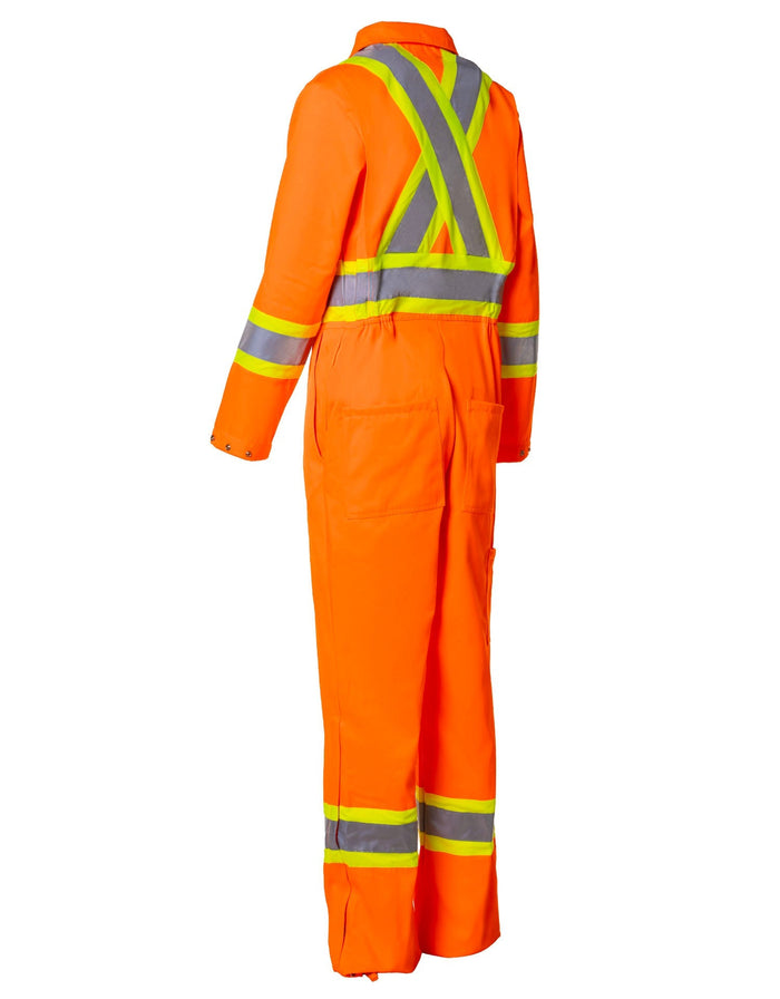 Forcefield Women's Hi-Vis Safety Unlined Coverall