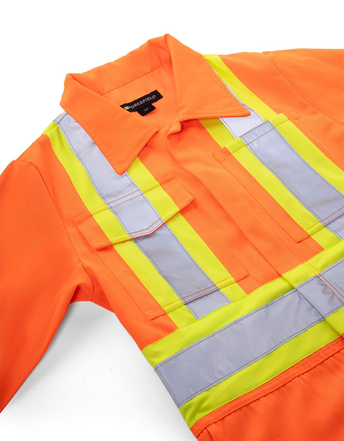Forcefield Women's Hi-Vis Safety Unlined Coverall