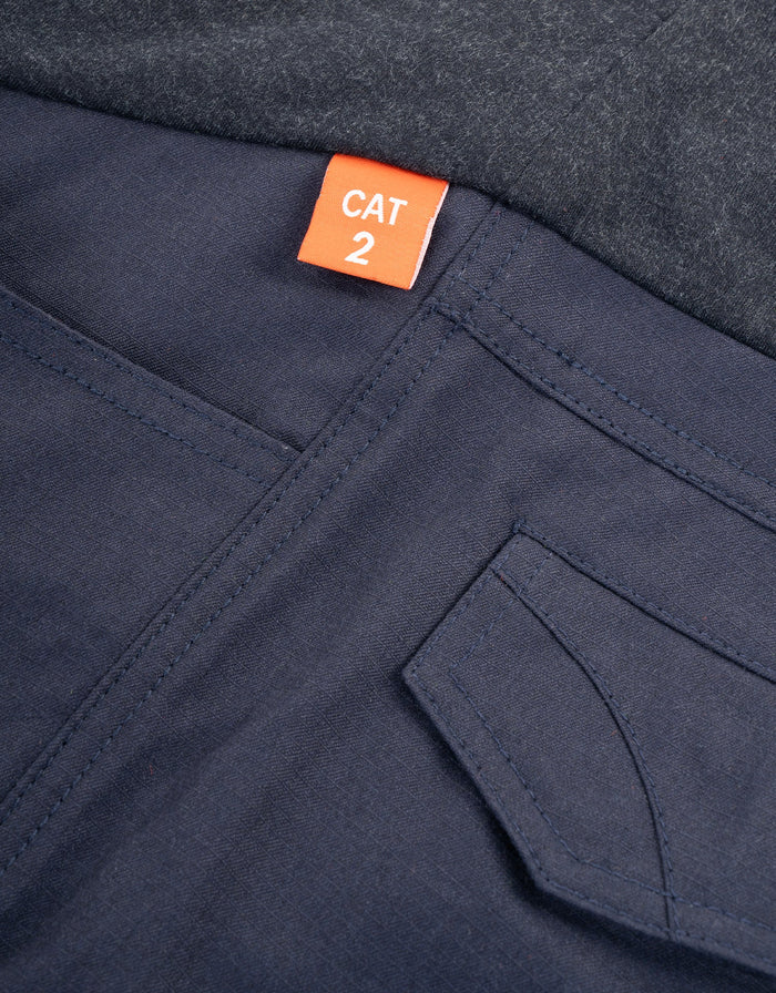 Forcefield Women's Inherent Flame-Resistant 6oz Maternity Low Panel Cargo Work Pant