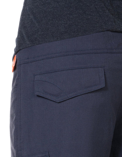 Forcefield Women's Inherent Flame-Resistant 6oz Maternity Low Panel Cargo Work Pant