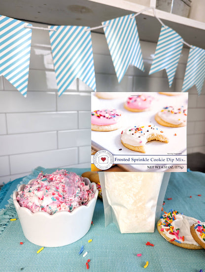 Frosted Sprinkle Cookie Dip Mix