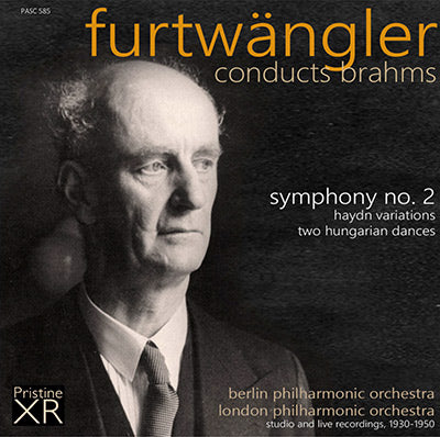 FURTWÄNGLER Brahms: Symphony No. 2, Haydn Variations, Hungarian Dances (1930-50) - PASC585