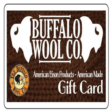 Gift Cards Gift Cards The Buffalo Wool Co.