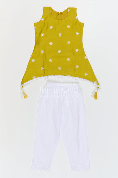 Girls Churidar Outfit for Festive Celebrations and Ethnic Wear
