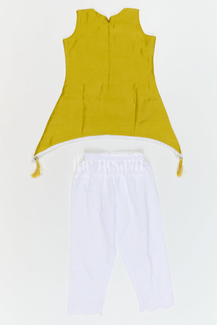 Girls Churidar Outfit for Festive Celebrations and Ethnic Wear