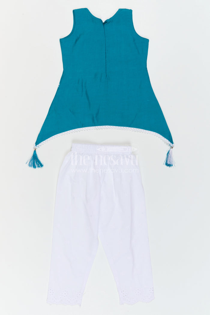 Girls Churidar Set for Family Functions and Festive Gatherings