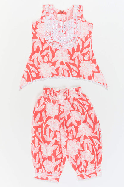 Girls Co Ord Set for Summer Playfuldate and Casual Wear