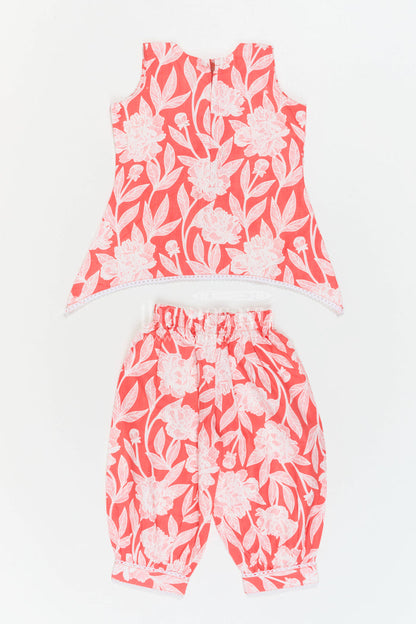 Girls Co Ord Set for Summer Playfuldate and Casual Wear