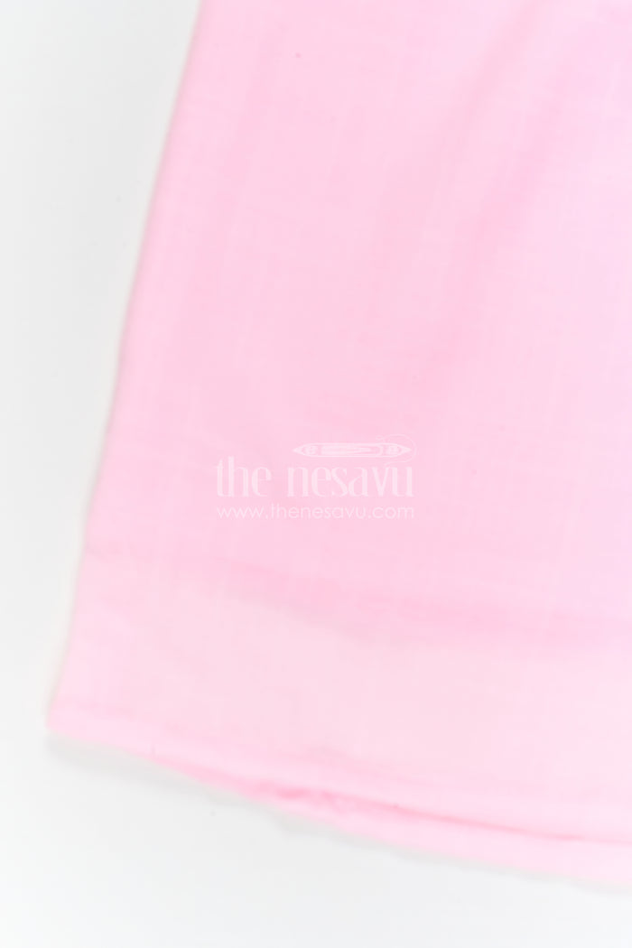 The Nesavu Girls Co-Ord Sets Girls Co Ord Sets for Casual Outings and Daily Wear Nesavu Nesavu Girls Co Ord Set For Casual Wear Blend Cotton With Thread Embroidery Matching Outfit