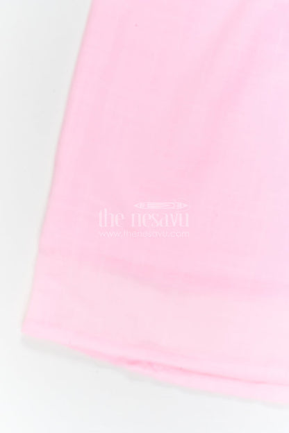 The Nesavu Girls Co-Ord Sets Girls Co Ord Sets for Casual Outings and Daily Wear Nesavu Nesavu Girls Co Ord Set For Casual Wear Blend Cotton With Thread Embroidery Matching Outfit