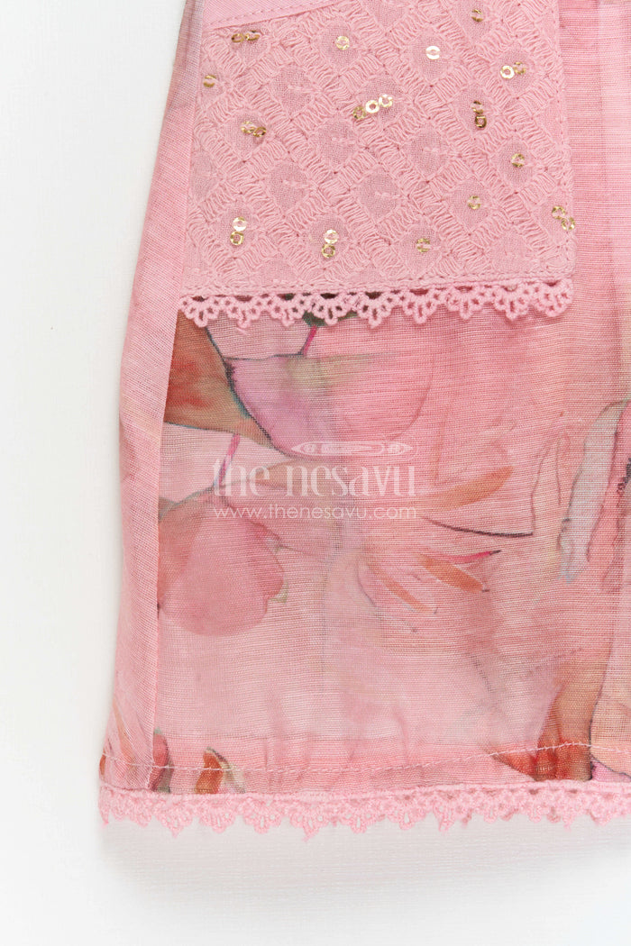Girls Cotton Dress for Daily Wear and Playful Outings