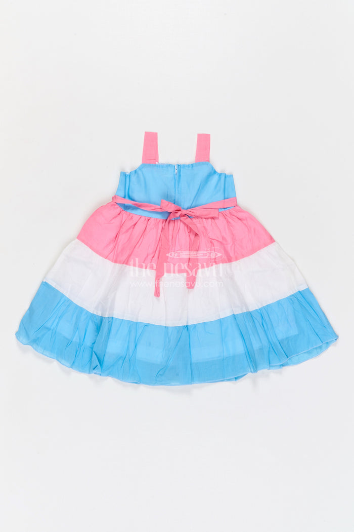 The Nesavu Girls Cotton Frock Girls Cotton Frock for Birthday Celebrations and Family Photos Nesavu Nesavu girls cotton frock for birthday celebrations twirl dresses for parties and festive occasions