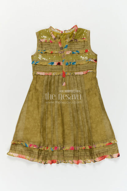 Girls Cotton Frock for Birthday Outings and Everyday Twirling