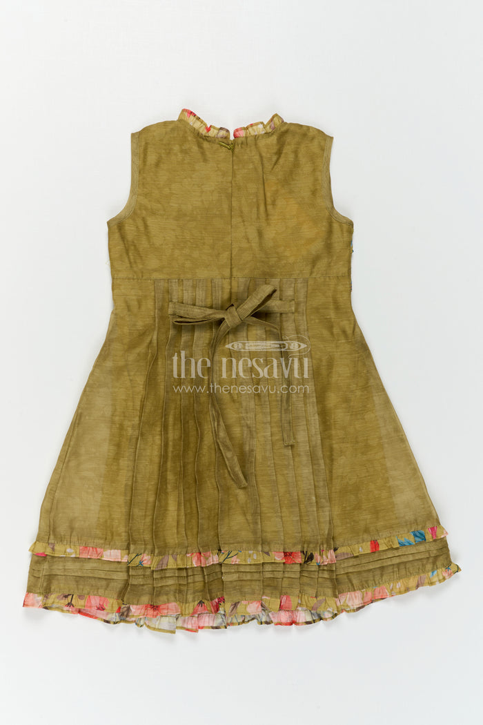 Girls Cotton Frock for Birthday Outings and Everyday Twirling